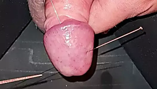 Needles in cock pt1