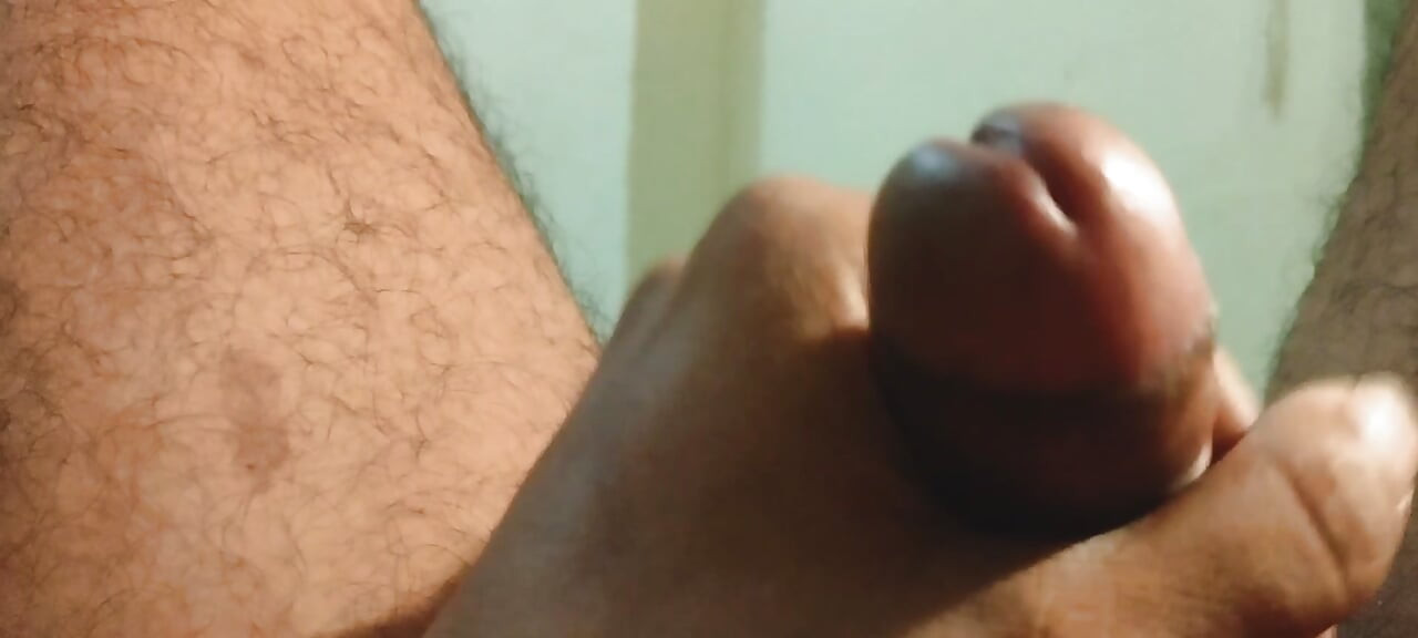 Watch the big cock and wait for the edge to finally come out