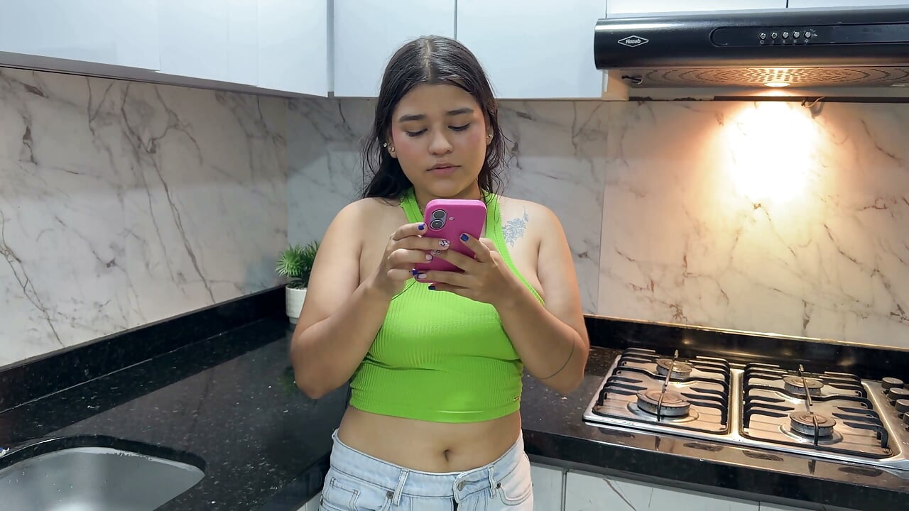 Shy Latin Social Media Guy Comes to My House and Gives Me a Nice Hard Fuck No Matter My Husband Is Traveling