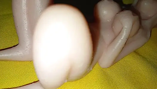 Realistic Silicone Sex Toy POV in 4K - Solo Doll Experience