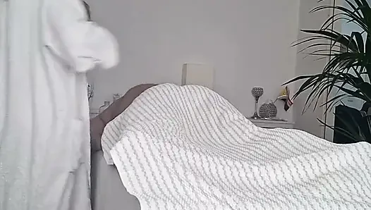 Litly Sensual Massage with Hard End.skinny Vs Chubby. Hardon Dick