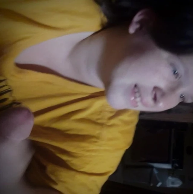 Jessica eating my dick