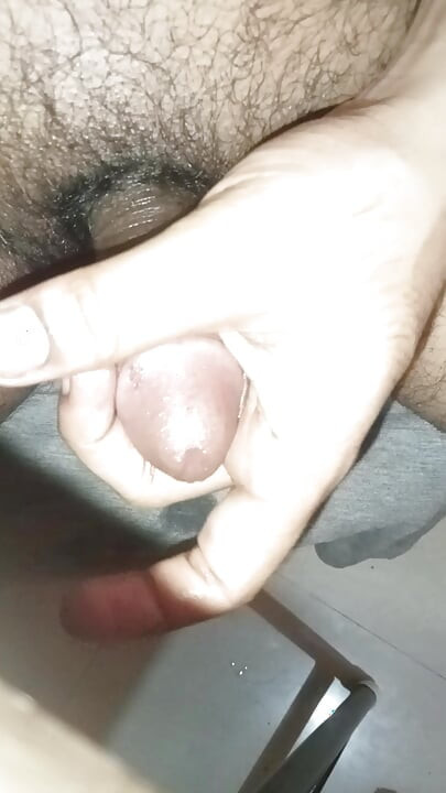 Massage and stroking while thinking about you ladies out there.