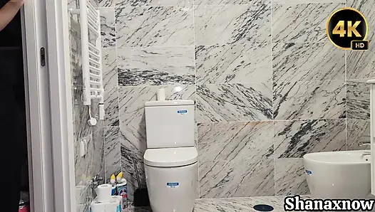 4k toiletten-fetisch-arsch anbetung, spreizen für dich