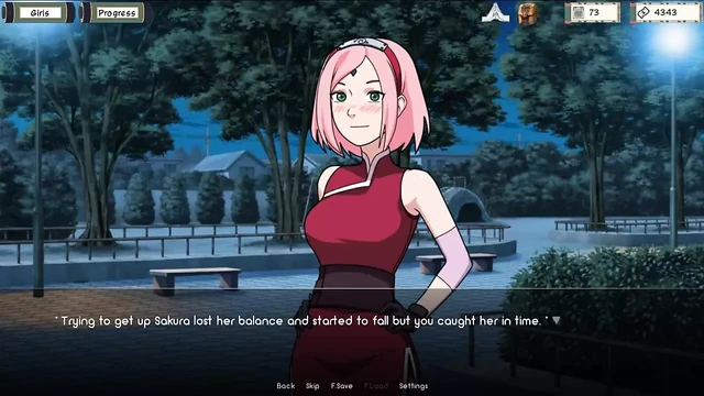 Naruto - Kunoichi Trainer v0.13 Part 27 Sakura Masturbating by Loveskysan69