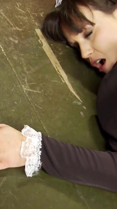 Powerful moment from "Perfect ass French maid gets spanked and fucked by her boss"