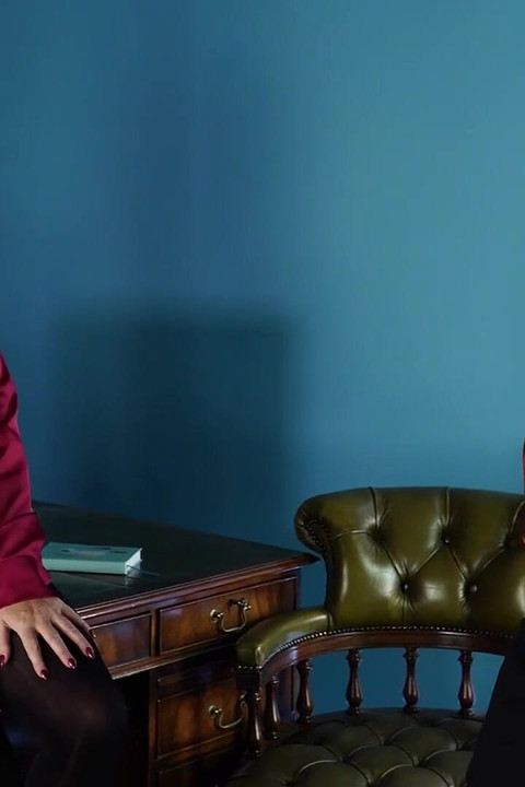 New Employee's Seduction Part 1: Lesbian Boss Lady Sara Borgia Claims Innocent Slave Mila (1080p)