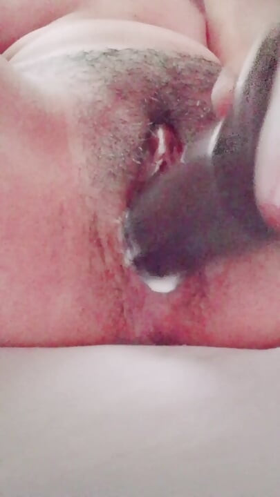 Asian teen secretly fuck herself with a dildo
