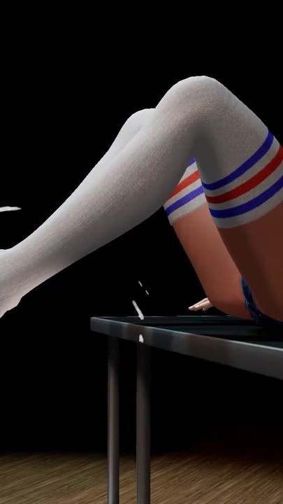 Zapanjujući trenutak iz "Long Socks Footjob with Gender Bender Chucky"
