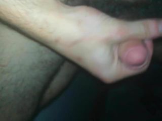 Younger boy with big hairy cock hand job cum