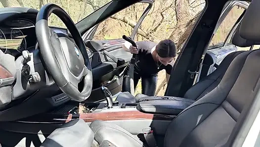 Vakuum-Ledersitze für den freien Auto