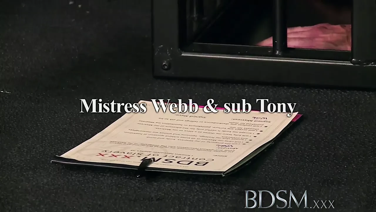BDSM XXX Caged subs are humiliated before being taught