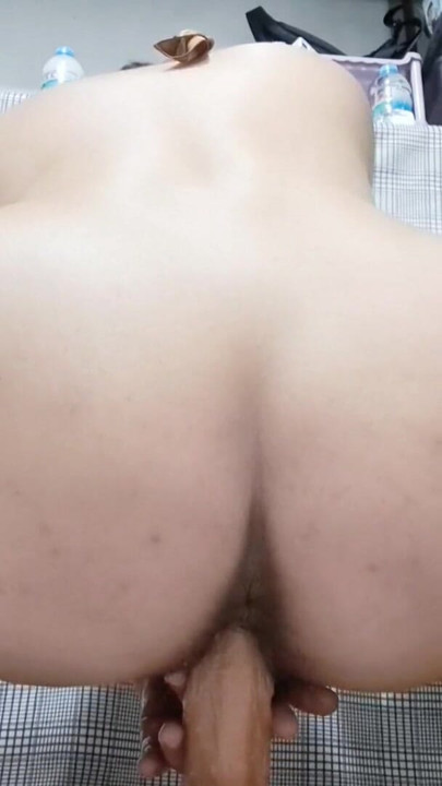 Thick Babe Big Booty Dildo Cowgirl Solo | Clip 2