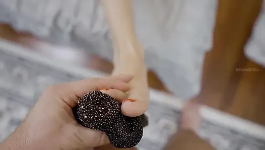 Foot and Nylon Fuck 3