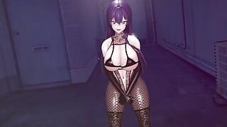 MMD R-18, anime, filles qui dansent, clip sexy 150