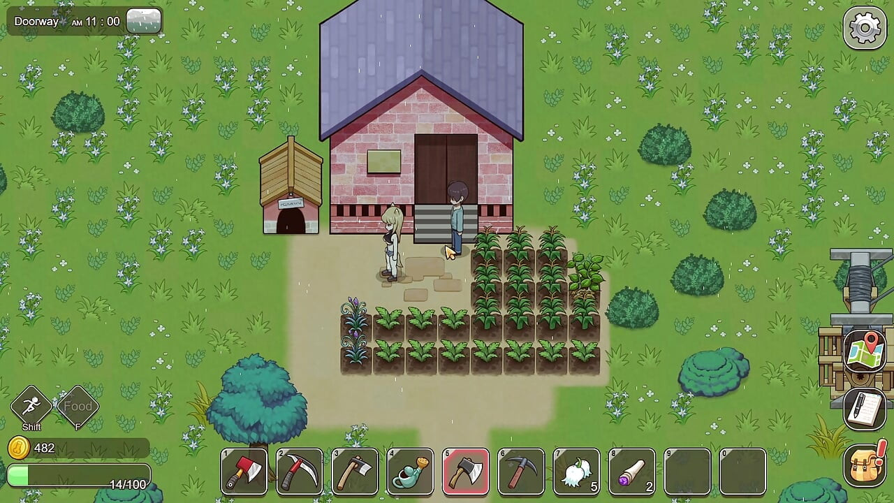 Village Rhapsody - Milking the Nasty Big Boobs of a Cow Girl