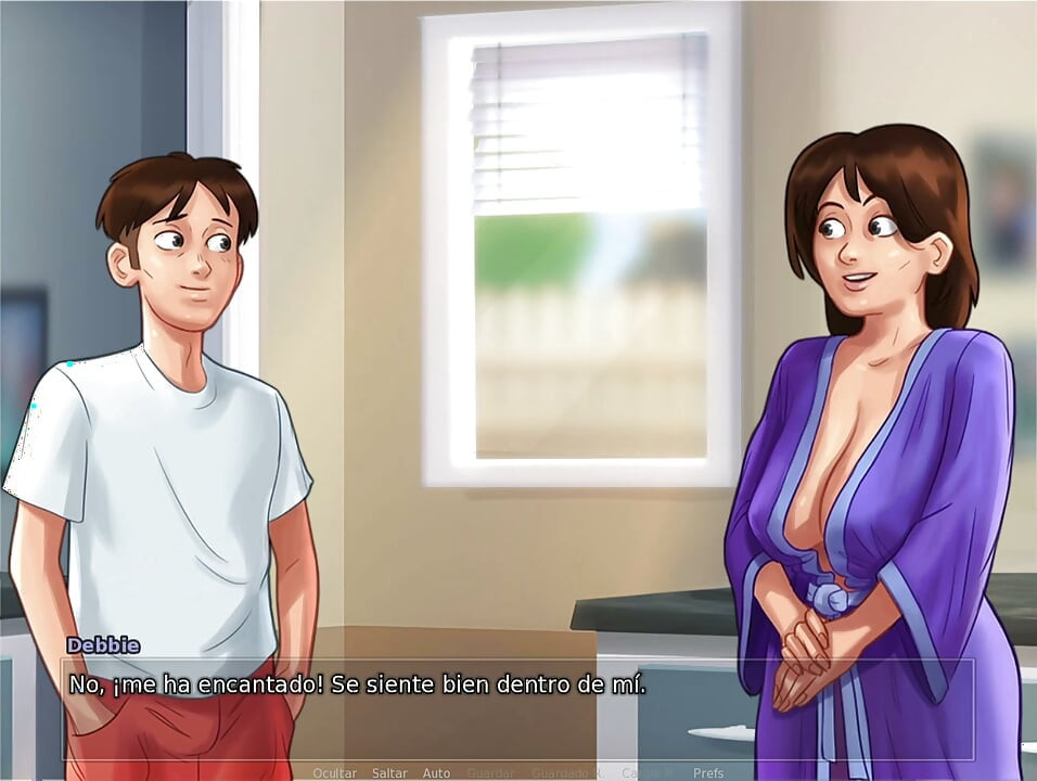 I fulfilled my fantasy of doing it with my stepmom, now we make love every day - Summertime Saga