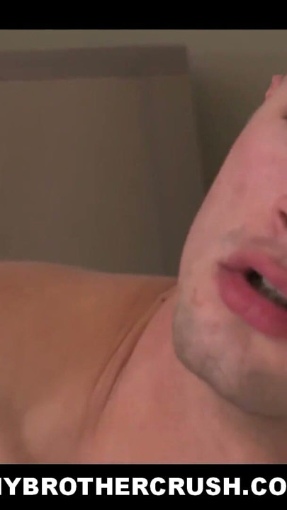 Blonde Twink Stepbrother Has A Crush On Jock Stepbrother POV | Clip 2