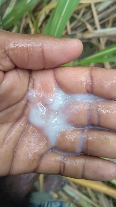 Stunning moment from "I took the semen in my hand and then in the evening I left my wife's burr for 1 hour."