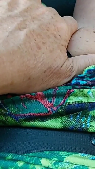 Memorable moment from "Hot milf in high heels and short skirt calls a taxi and masturbates in the car. Part.1"