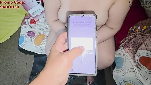 Sucking and licking all my holes with "KLITTY" by SVAKOM is so delicious