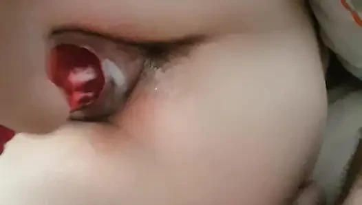 Hard in and out in my tight cunt