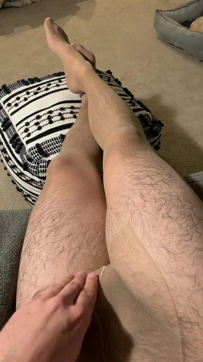 Pantyhose hard-on