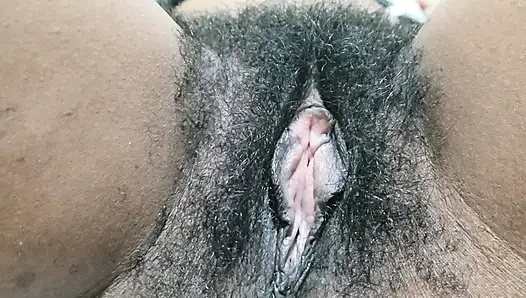 Seductive With Hot Pink Hairy Pussy MILF in HD