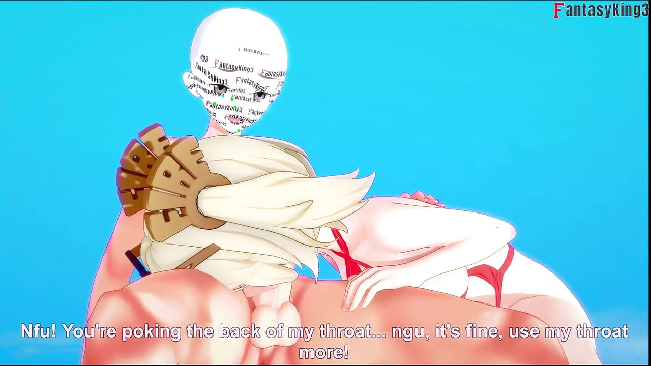 Burnice Bikini Blowjob on the beach - 1 - Zenless Zone Zero (ZZZ)