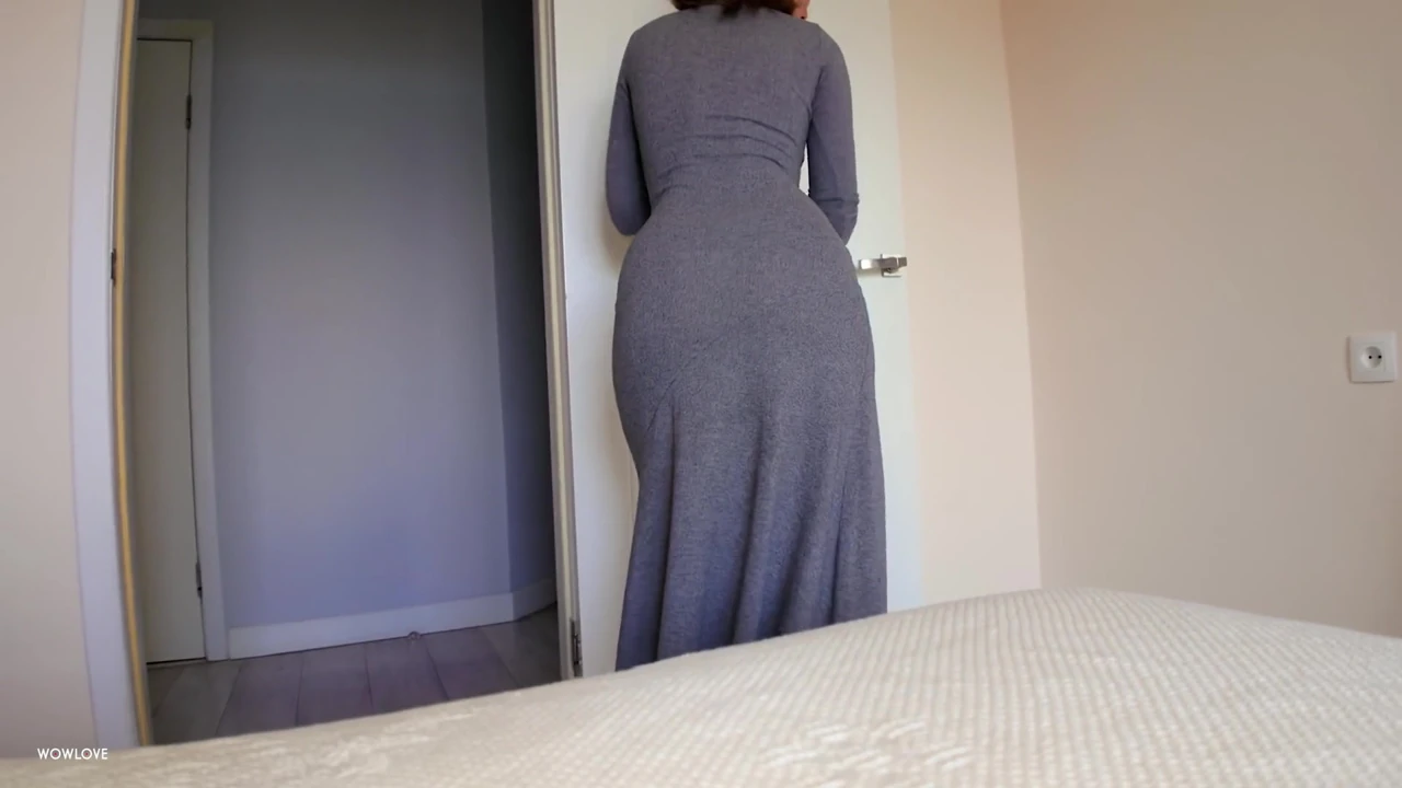 Step Mom accidentally caught Step Son with boner while morning cleaning