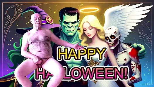 INCREDIBLE HALLOWEEN SEX WITH ADAMANDEVE AND LUPO