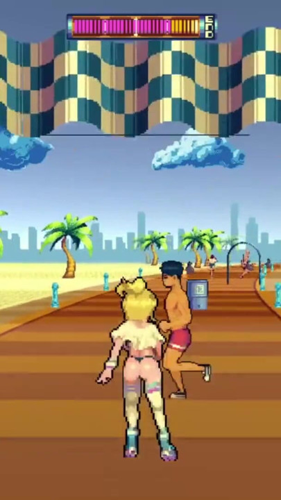 FInishing My Rollerblading BY FUCKING ALL BEACH GUYS! - Rollerbabe | Clip 2