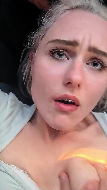 Must-see moment from "German Blonde Hitchhiker Teen seduce to Fuck in Car by Stranger"