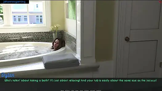 Awam - dylan pijat kaki sophia di kamar mandi