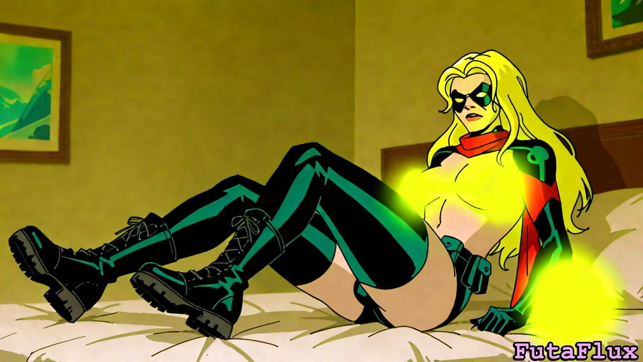 Futanari Carol Danvers - Masturbando, Gozadas, Selfsucking e muito mais!