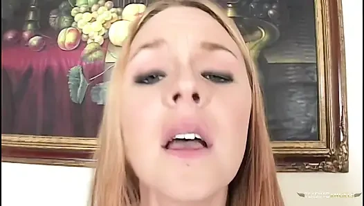 Pawg ginger lagi asik ngentot kontol sampai dicrot sperma hangat