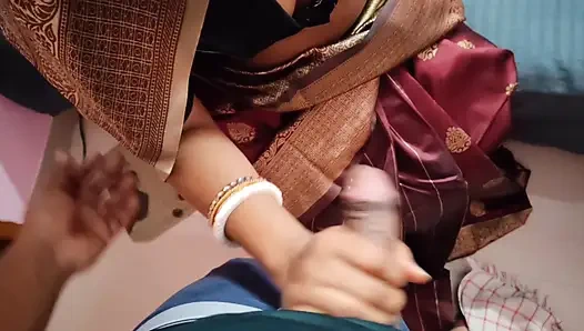 Tharki Sasur seduced Innocent desi Daughter-in-law - Hindi dirty talk sex family taboo