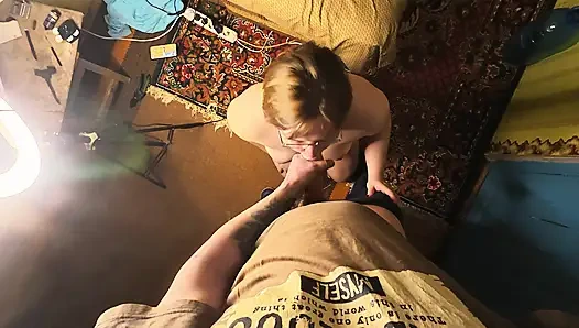 Yüzümün ve göğsümün her yerine geldi