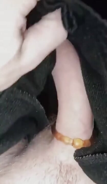 Stroking My Thick 7 Inch Cock