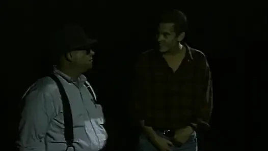 Ameican bir sürtük için klasik çift penetrasyon