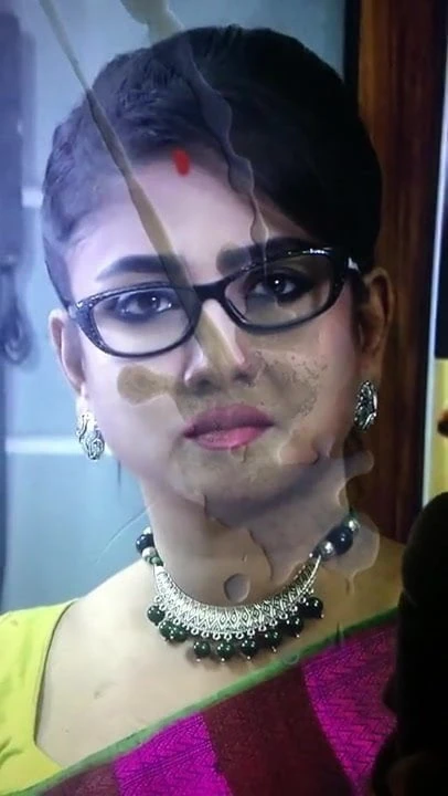 Bengali slut Debleena cummed
