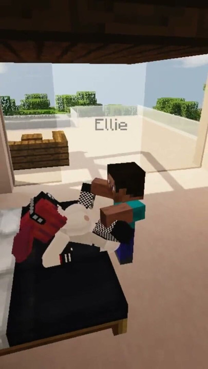 Goottityttö ei pysty hillitsemään itseään ja panee minua aistillisesti / Minecraft Jenny Mod | Osa 1