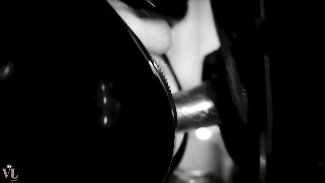 Rubber Bitch Pegged Mercilessly - Black and White Edition (1080p Full HD)