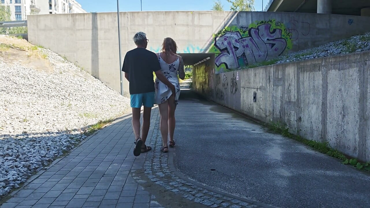 Hard Fucking in Broad Daylight on the Way From the Train Station. Blowjobs, Fucking, Cunnilingus, and More.