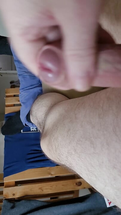 Lie on the Sofa and Jerk off My Cock and Dream