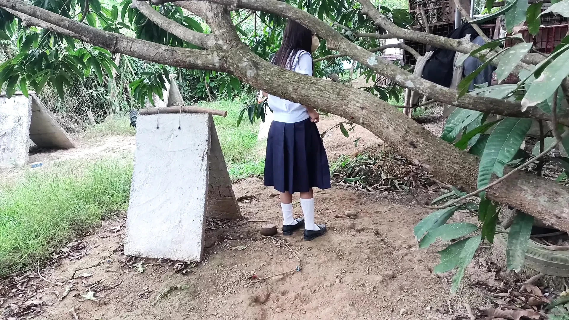 Innocent Schoolgirl Tries To Seduce Menacing Proffesor Into Sex