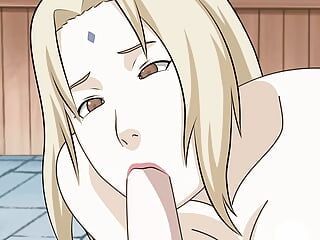 NARUTO -ナルト-綱手は彼女の口の中で精液を取得します(変態)