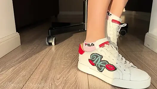 Foot Play in Shoes, Socks, Barefoot