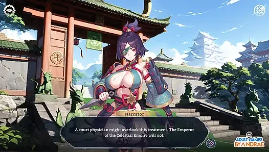 Harem Fantasy - Kinky Ninja Scroll Gameplay Part 1 - Entering the Village of Kagura