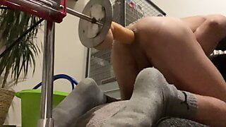 A hard fuckmashine workout for my boypussy after a small break